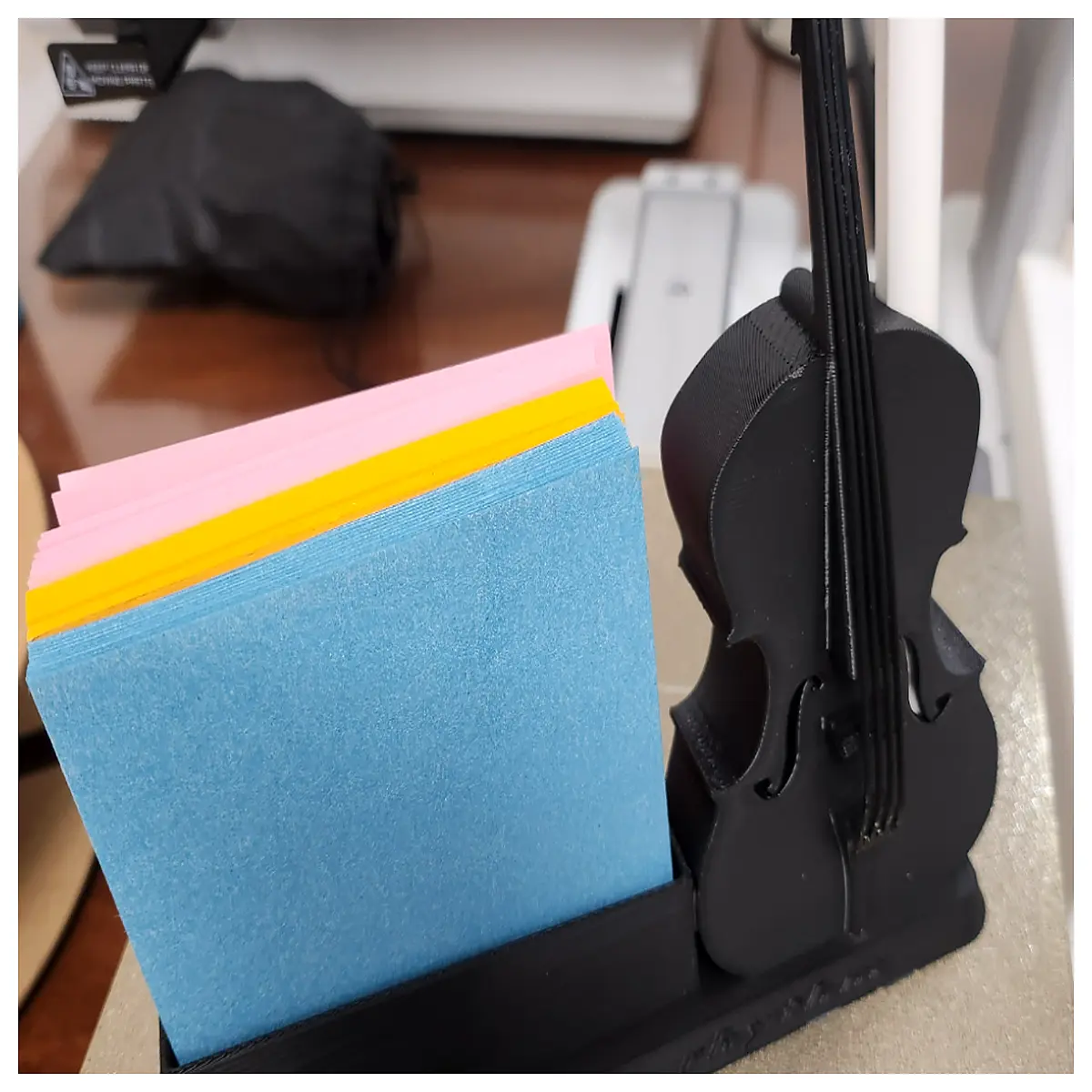 Cello Violin Note Holder Clip with Pen Slot Music Stand Organizer Musician Accessory