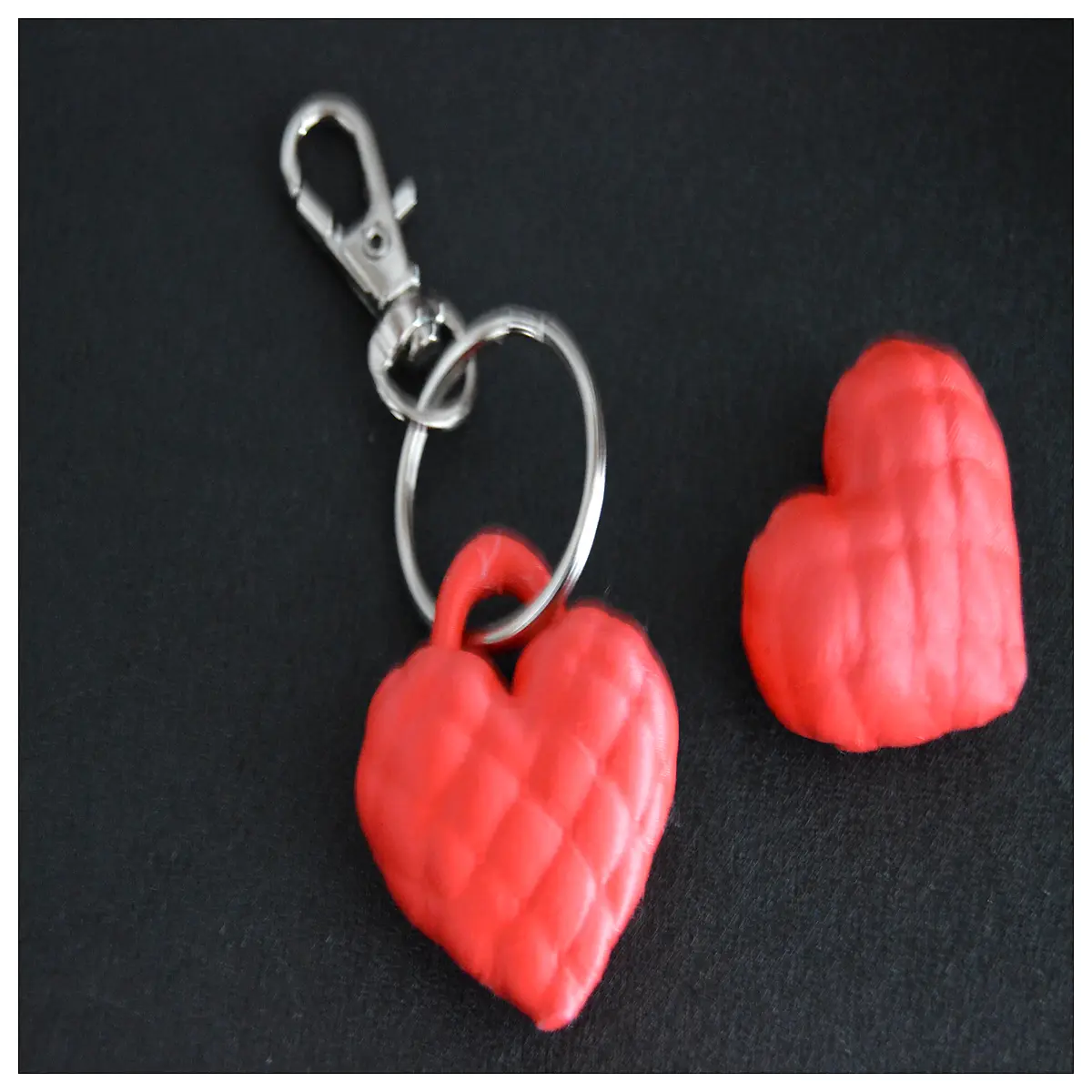 heart shaped quilted patch applique for jackets bags sewing crafts fabric decoration