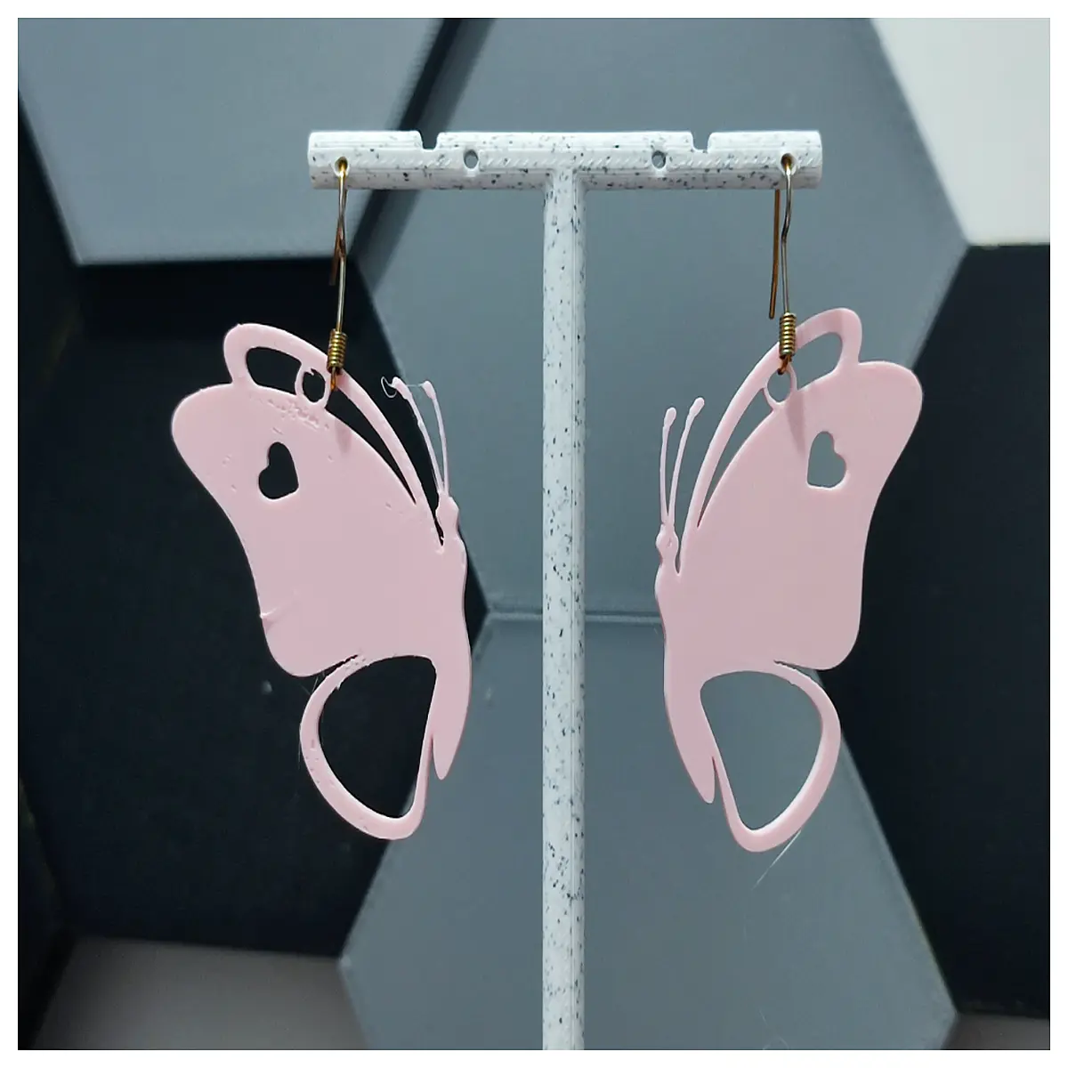 Moving Earrings Women s Style Romantic Elegant Sweet Earrings Girls Gift Charming Accessories Audio Earrings Trendy Fashion