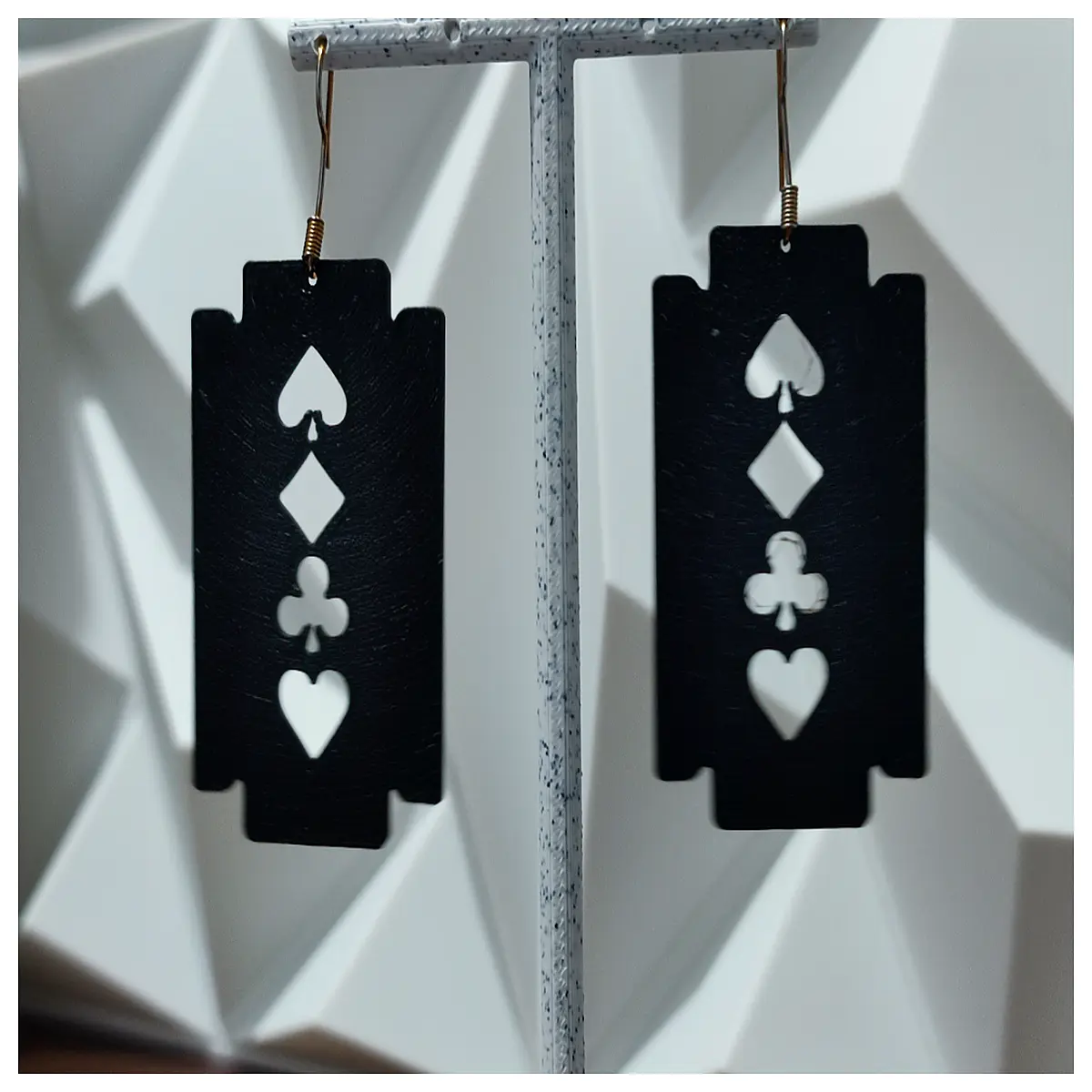 Full Moon Blade Earrings Women s Style Trendy Earring Party Decoration Geometric Ear Stud Design Elegant Fashion