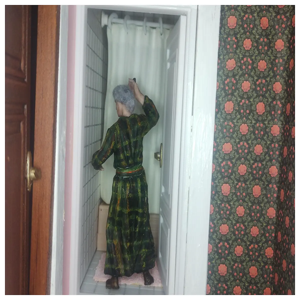 Disturbing Doll Incident Man Wearing Dresses Mental Health Crisis Unusual Behavior Psychiatric Research Psychological Phenomenon