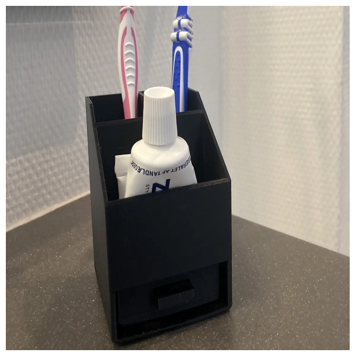 Toothbrush Holder Bathroom Shelf Toothbrush Organizer Easy Cleaning Toothbrush Stand Kitchen Shelf Accessories