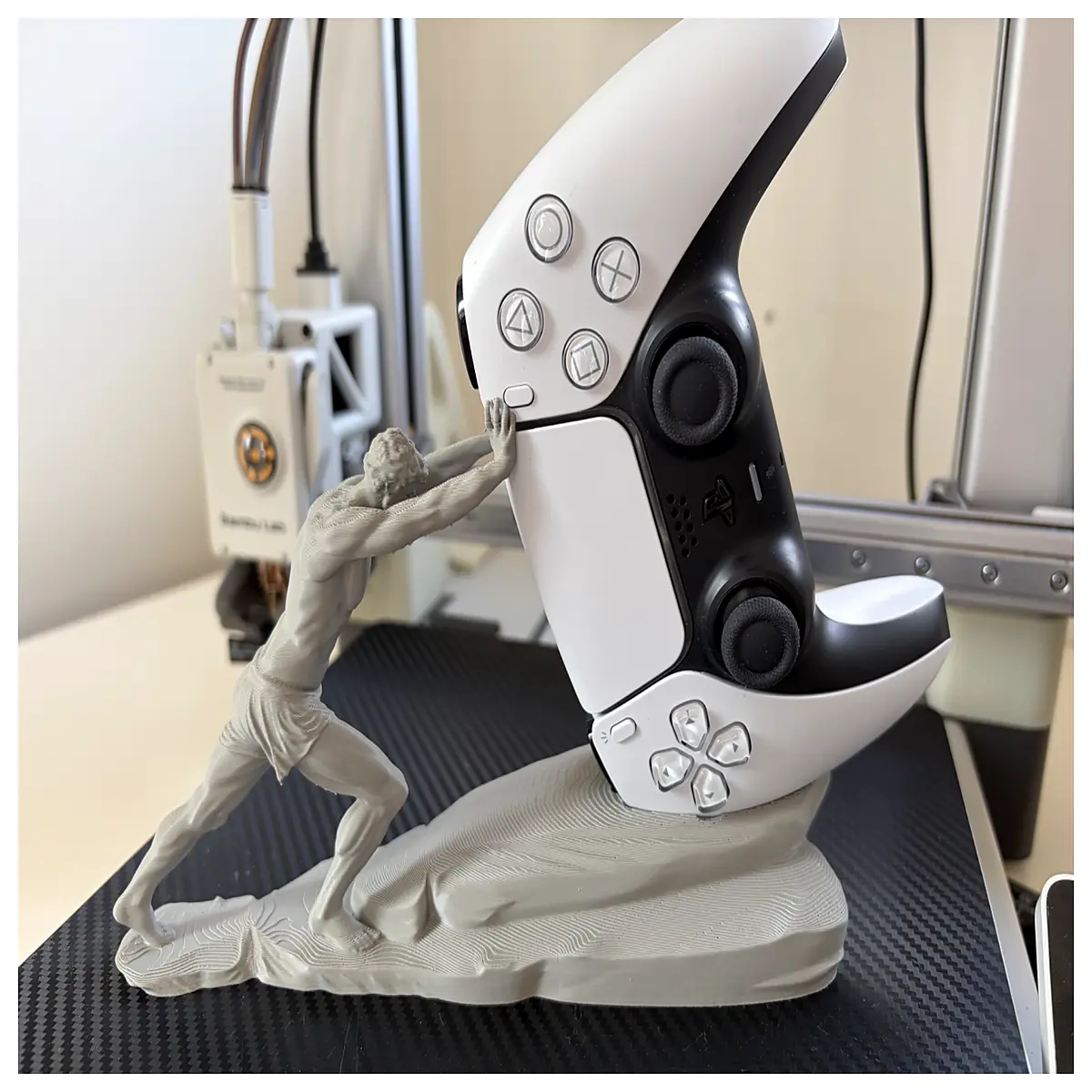 PS5 Controller Stand Sisypheus Gaming Accessory Comfortable Grip Desktop Mount Controller Stand