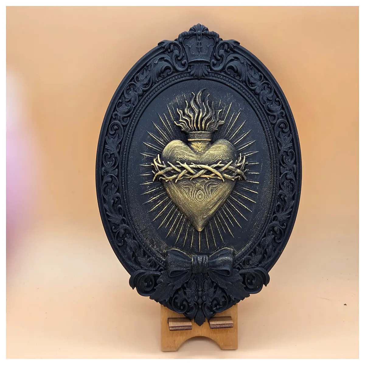 3D Printed Sacred Wall Art Sculpture Religious Wall Decor Wall Panels Sacred Decorations