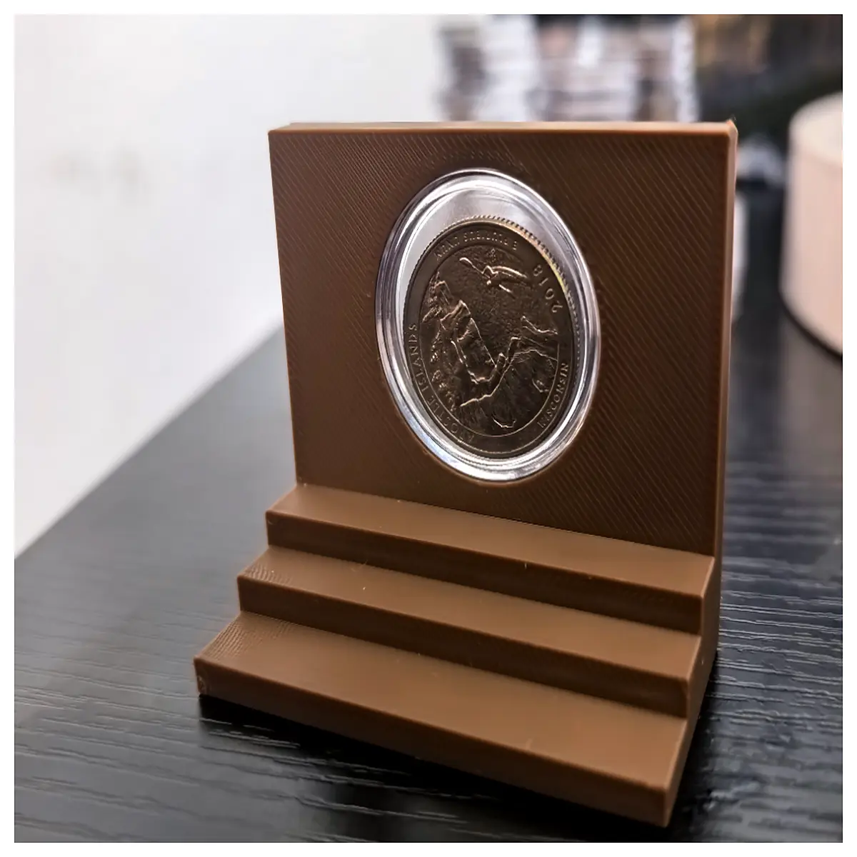 Coin Display Stand Coin Holder Collection Display Case Coin Storage Box Coins Enhance Value