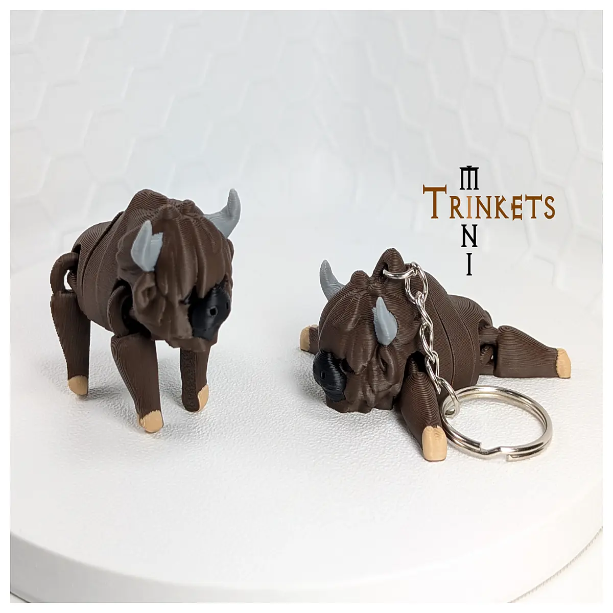 Little Cute Moving Cow Keychain Adorable Cartoon Cow Charm Pet Memorial Keyring Accessory Fun Little Gift