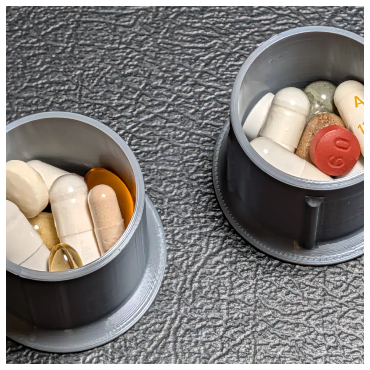 morning night pill organizer weekly medication dispenser with alarm large capacity medicine box for elderly travel portable