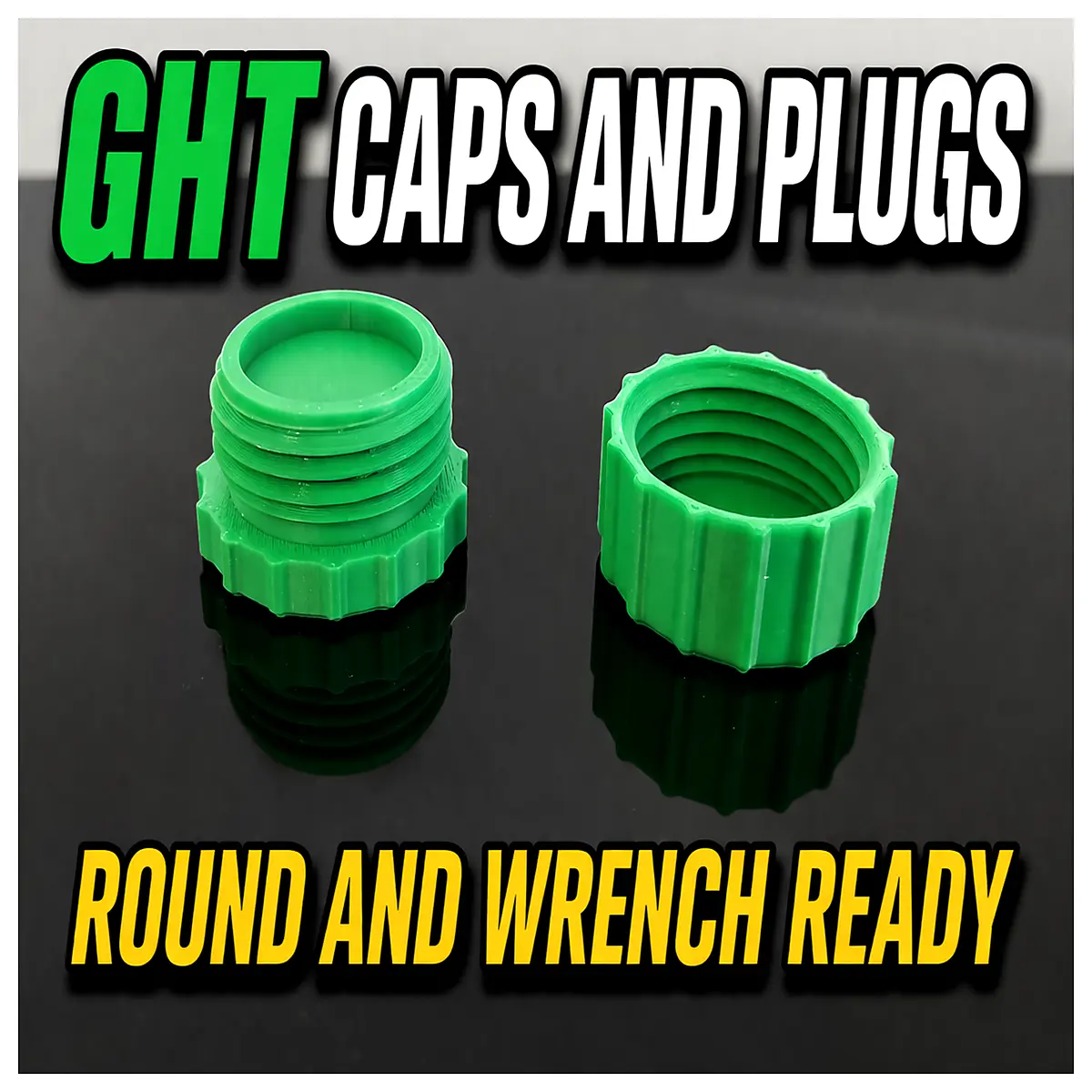 Garden Pipe Thread Cap Plug Fittings Pipe Seal Irrigation Water Pipe Accessories Thread Seal