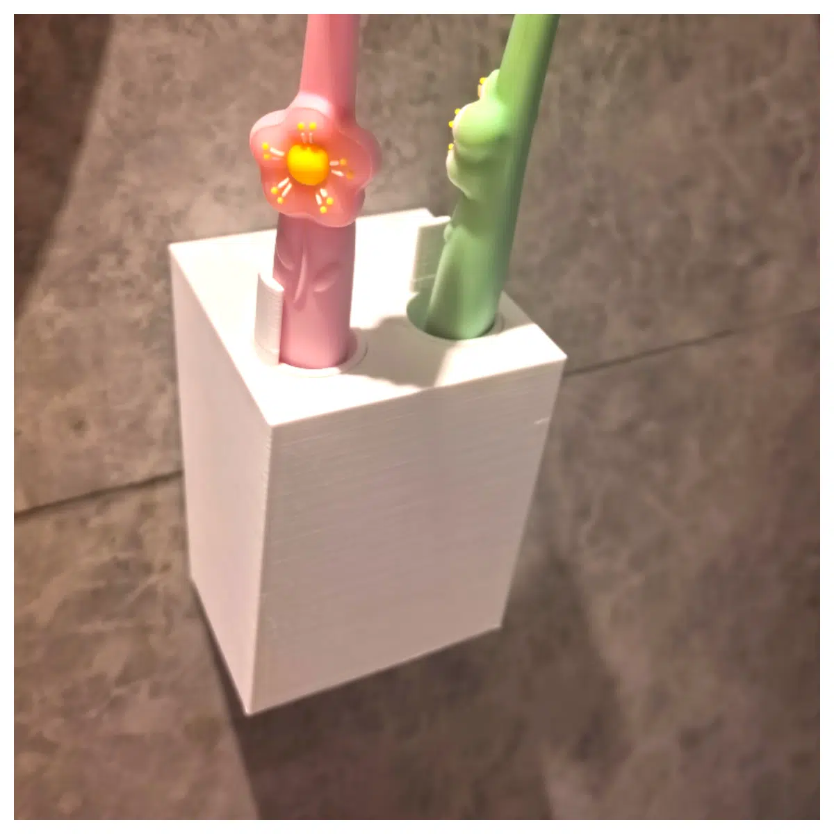 toothbrush holder wall mounted bathroom organizer with cup and soap dish