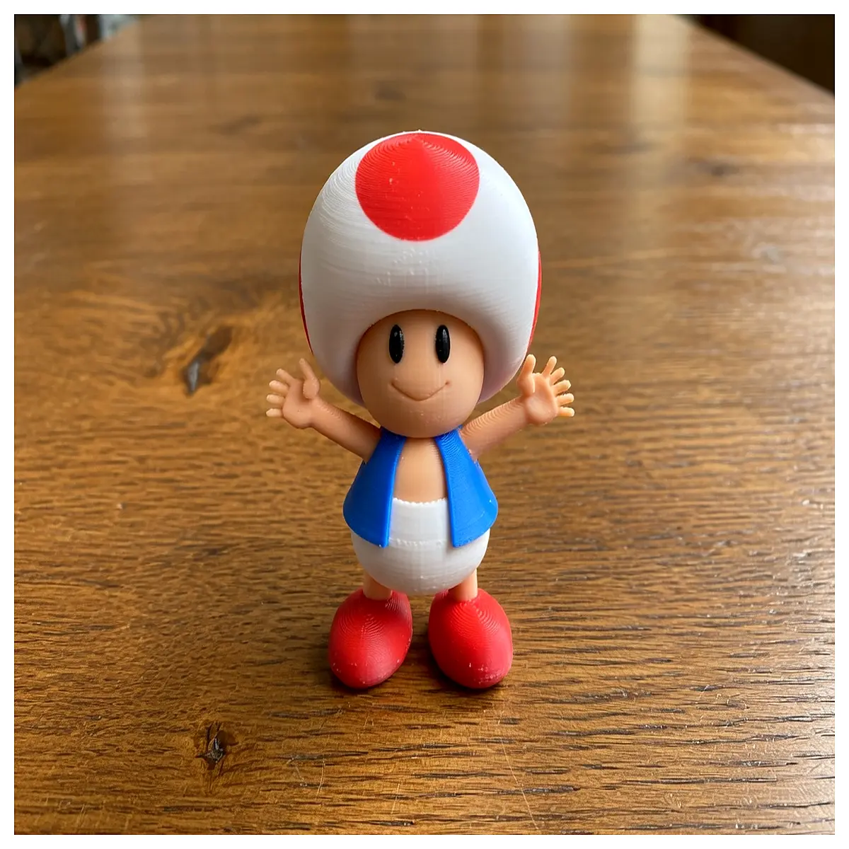 Mushroom Head Figurine Model Toy Mini Cute Anime Accessory Collectible Boy Girl Gift Figure Parts
