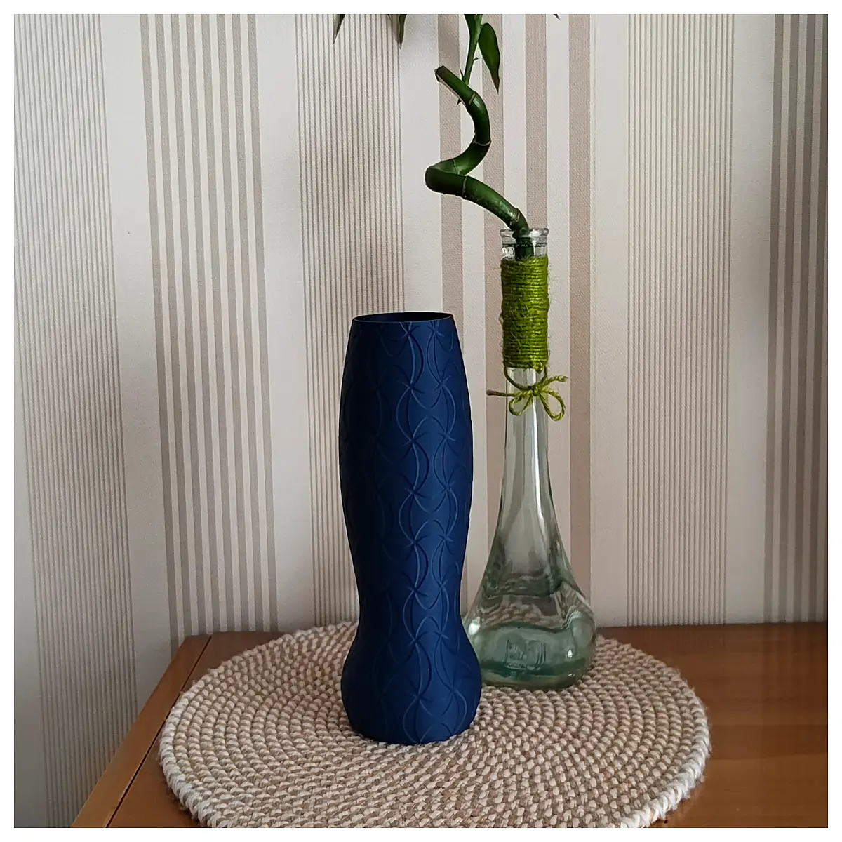 Pattern Vase Home Decor Elegant Art Piece Vase Ornament Creative Gift Decorative Vase