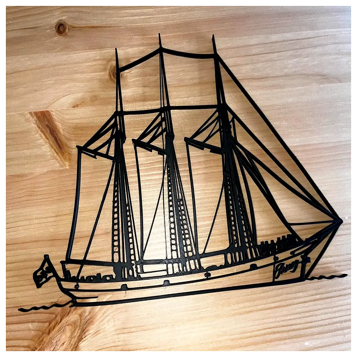 BTS ARIRANG Ship Wall Art Marine Decor Ship Model Display Decoration Indoor Home Ornament