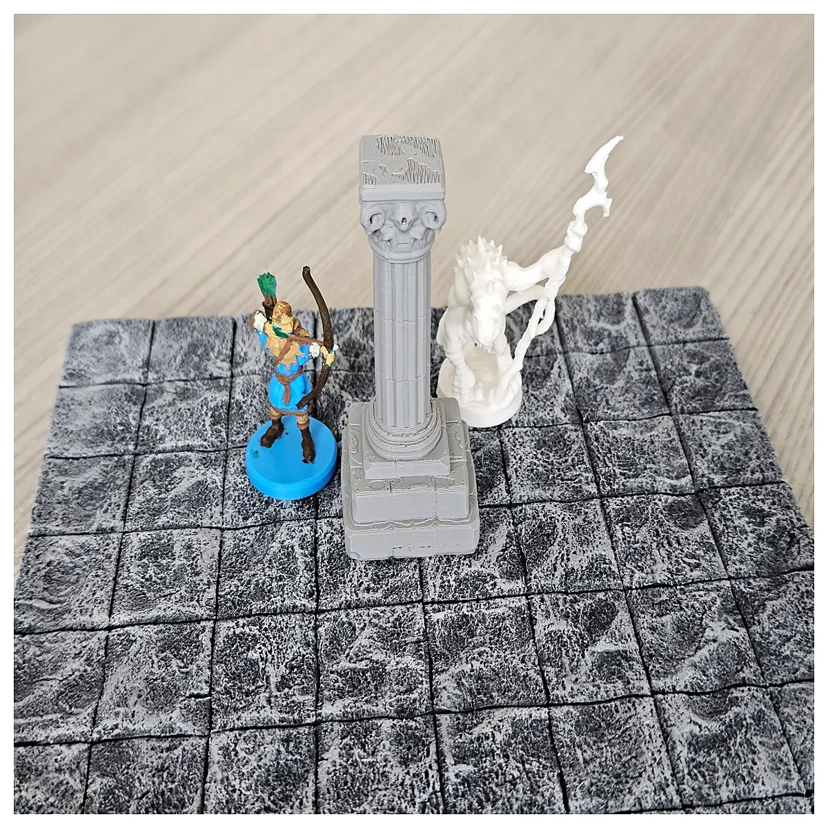 DND Dungeon Pillars Tabletop RPG Accessories Roleplaying Game Decoration Epic Scene Props Campaign Tools