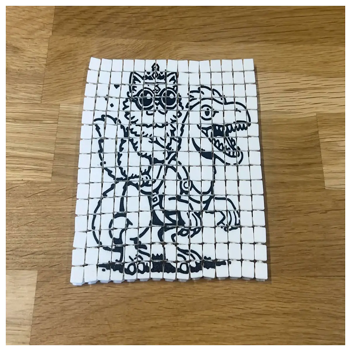 Underground Explorer Karl Tiles Donut Ceramic Tiles Wall Decor Game Scene Tile Accessories Floor Stickers