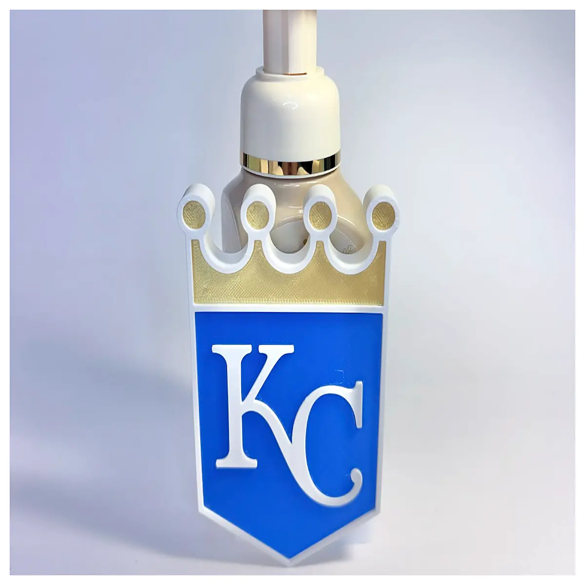 KC Royals Replacement Lid Baseball Cap Cover Team Accessory Hat Replacement Sports Cap Parts