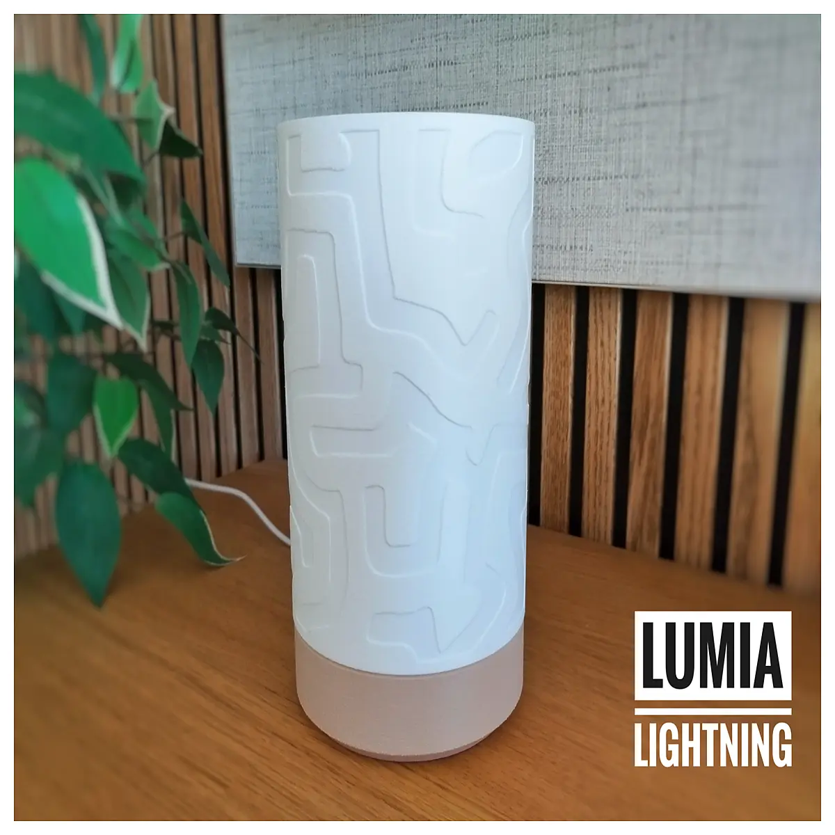 LUMIA Maze Desk Bedroom Lighting Creative Night Study Table Modern Design