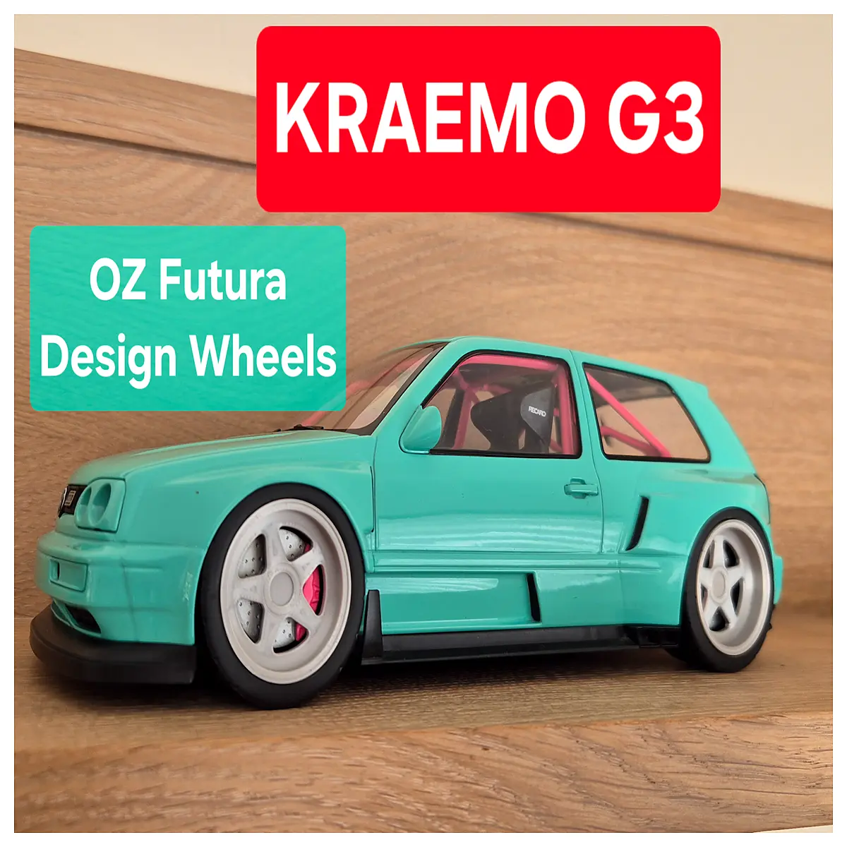 KRAEMO G3 V10 Futura Alloy Wheels Wheel Parts Accessories Complete Set