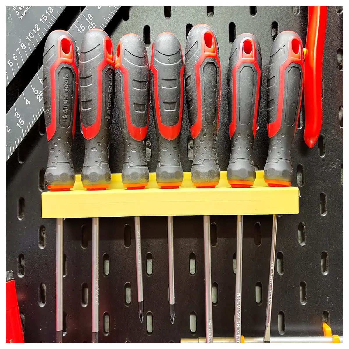 Scadis Screwdriver Holder Magnetic Tool Holder Screwdriver Organizer Magnetic Workstation Accessories Screwdriver Stand