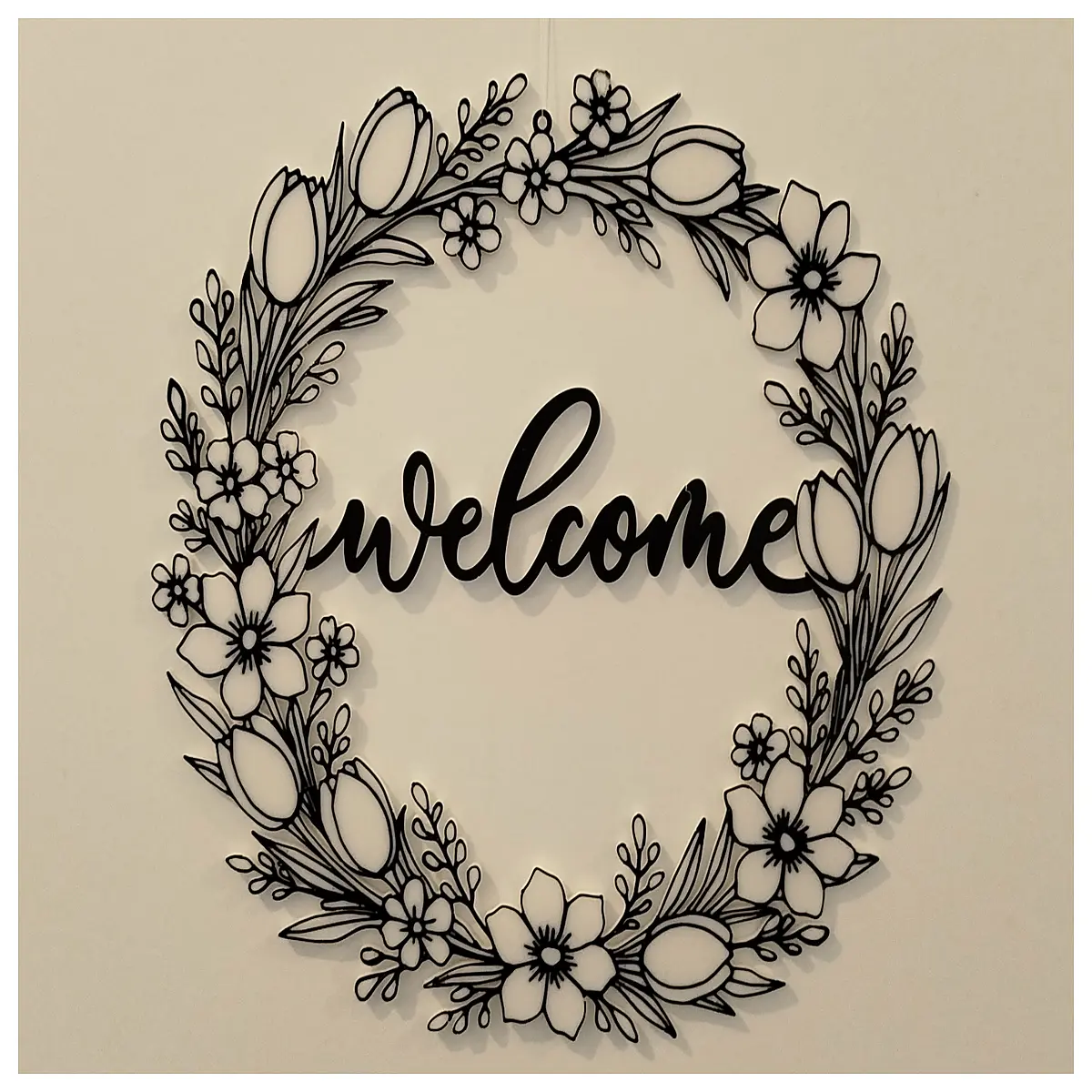 Welcome Arch Wreath Wedding Decoration Flower Bouquet Party Decor Party Supplies Celebration Gift Festival Decoration Fresh Flower Ring