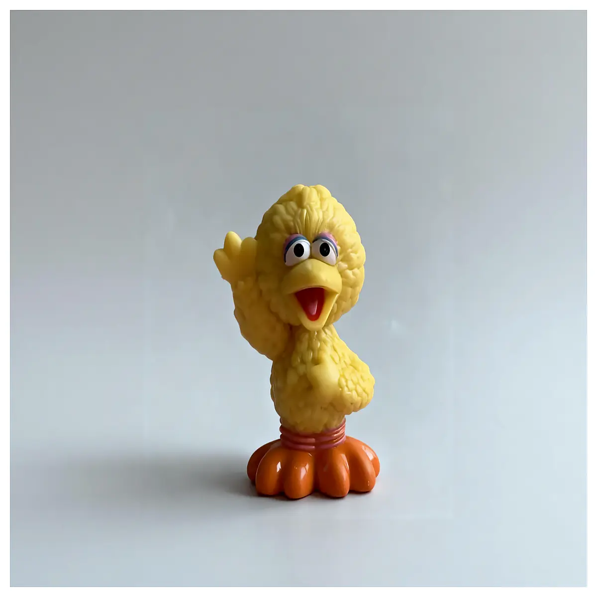 Big Bird Cute ing Figurine Girl Toy Character Model Kids Educational Toys Painting Decoration
