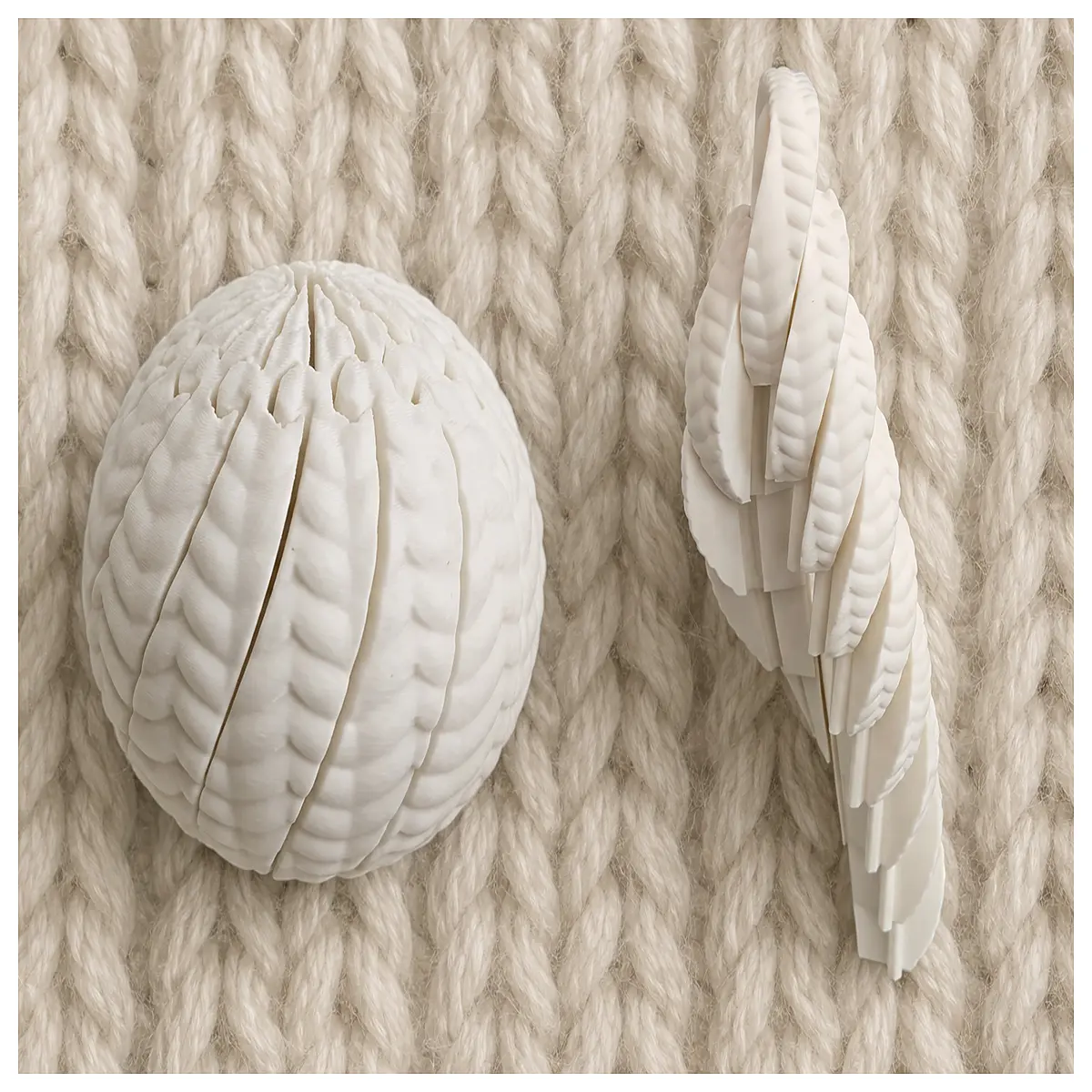 Knitted d Warp Weave Stress Ball Relief Ball Fidget Toy Stress Buster Anxiety Release