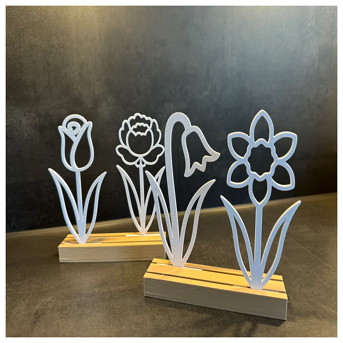 Flower Pot Base Stand Holder Decorative Flower Support Floral Stand Foot With Base Flower Support