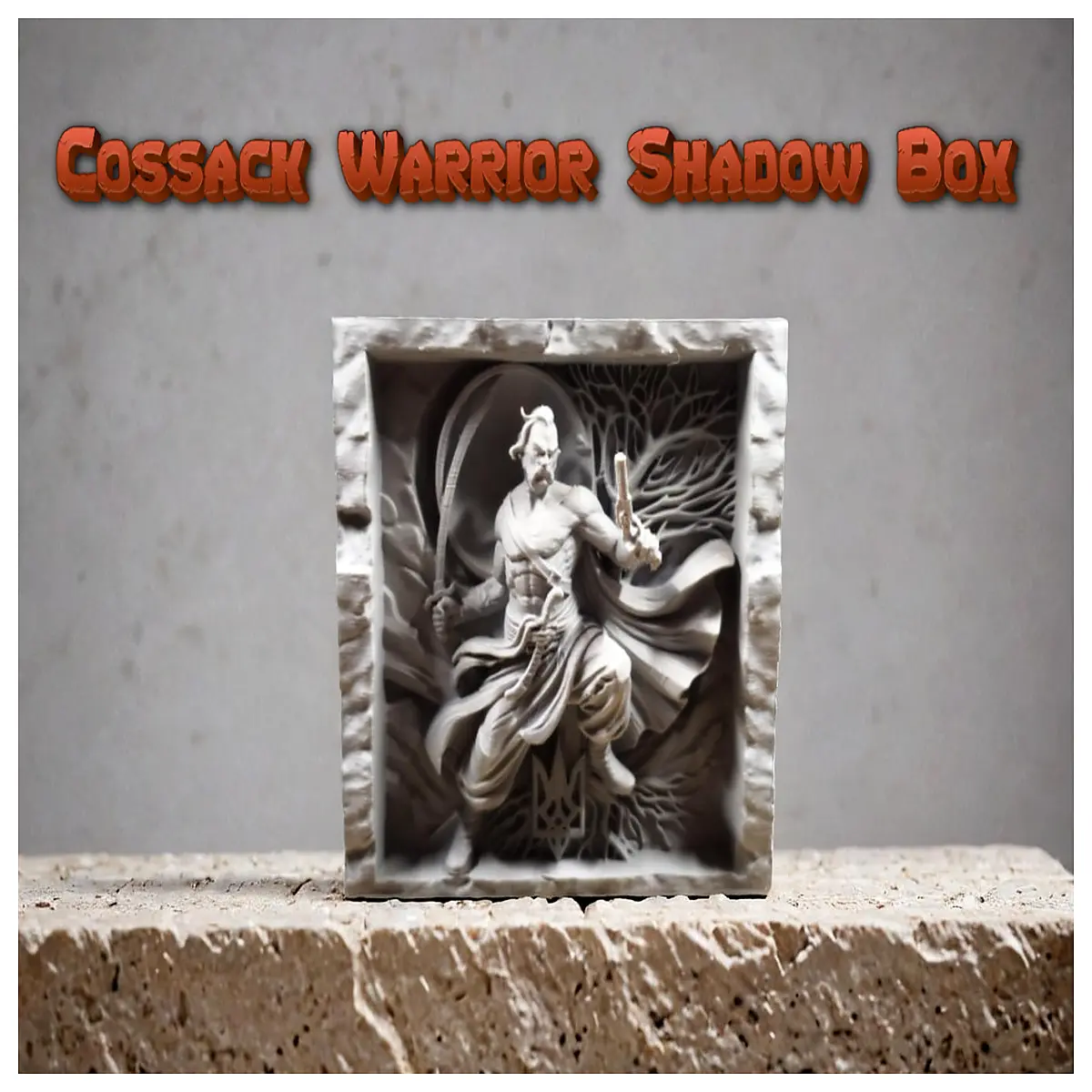 cosplay storage box for cossack figure case collectible toy organizer