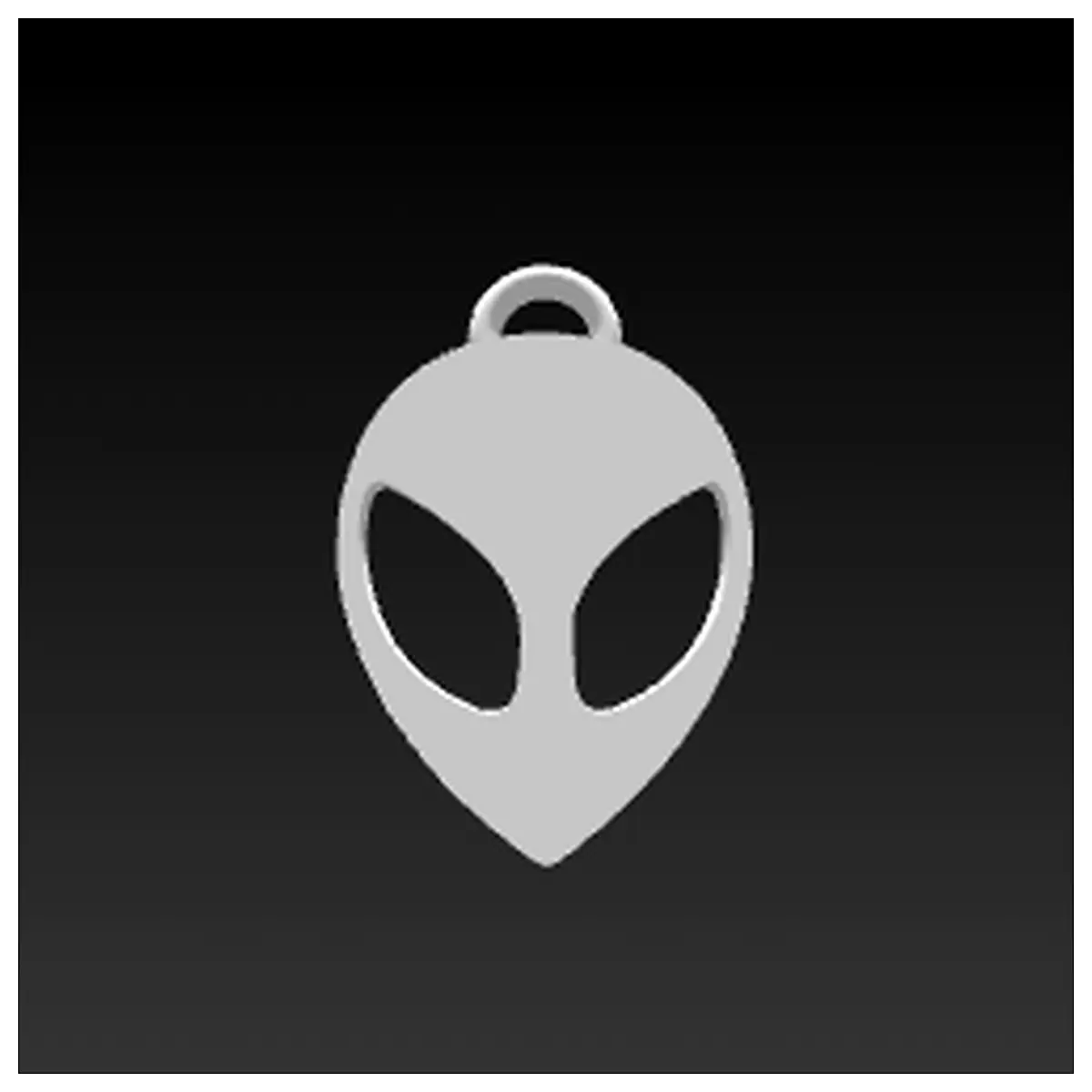 Alien Keychain Cosmic Theme Souvenir Sci Fi Gift Space Model Collection Fun Decoration Creative Accessory