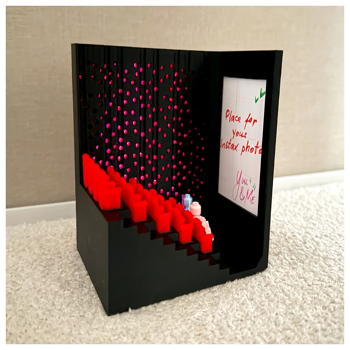 Mini Photo Booth Picture Frame Decor Photo Album Creative Photo Wall Film Frame Keepsake