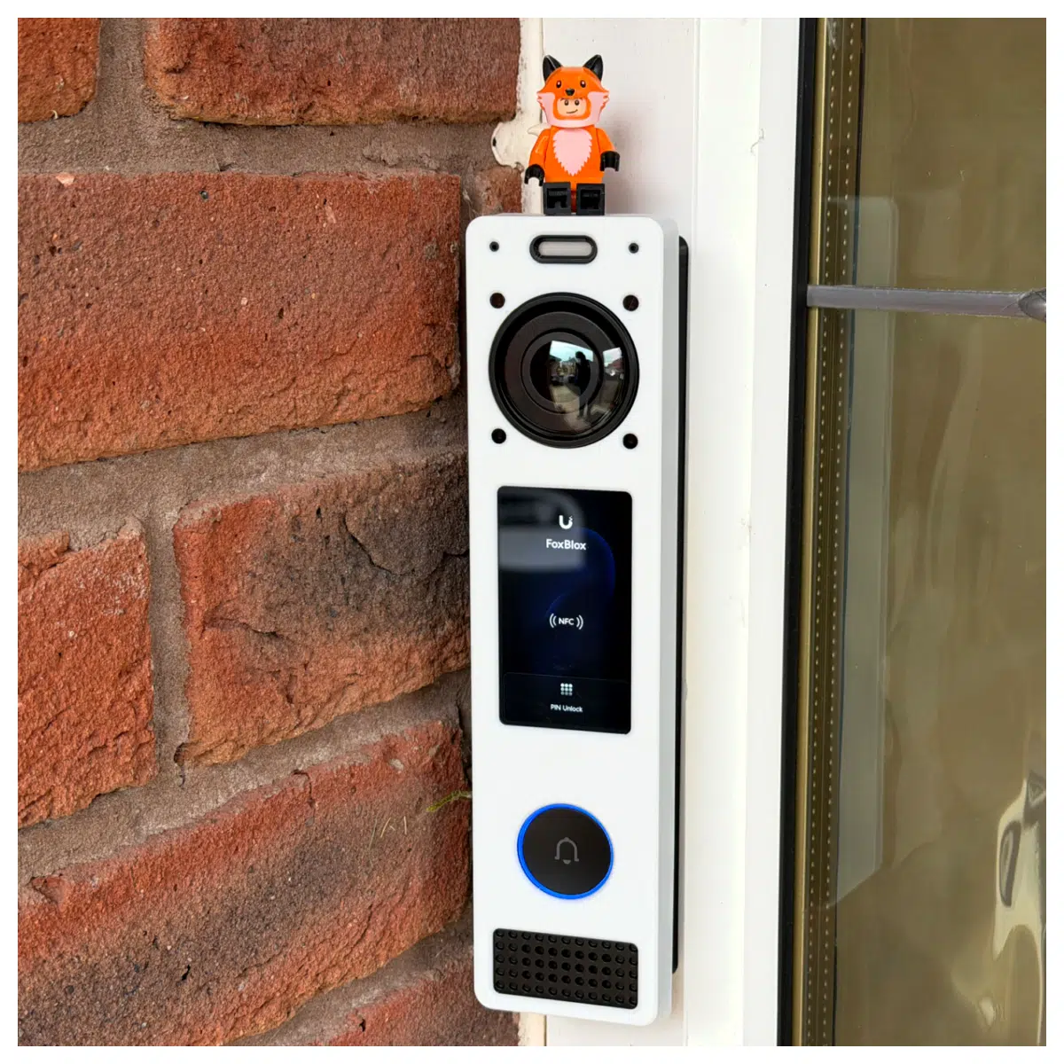 UniFi G6 Pro Doorbell Cover Windproof Rain Guard Camera Outdoor Indoor Waterproof Shade Cover Smart Home Accessories