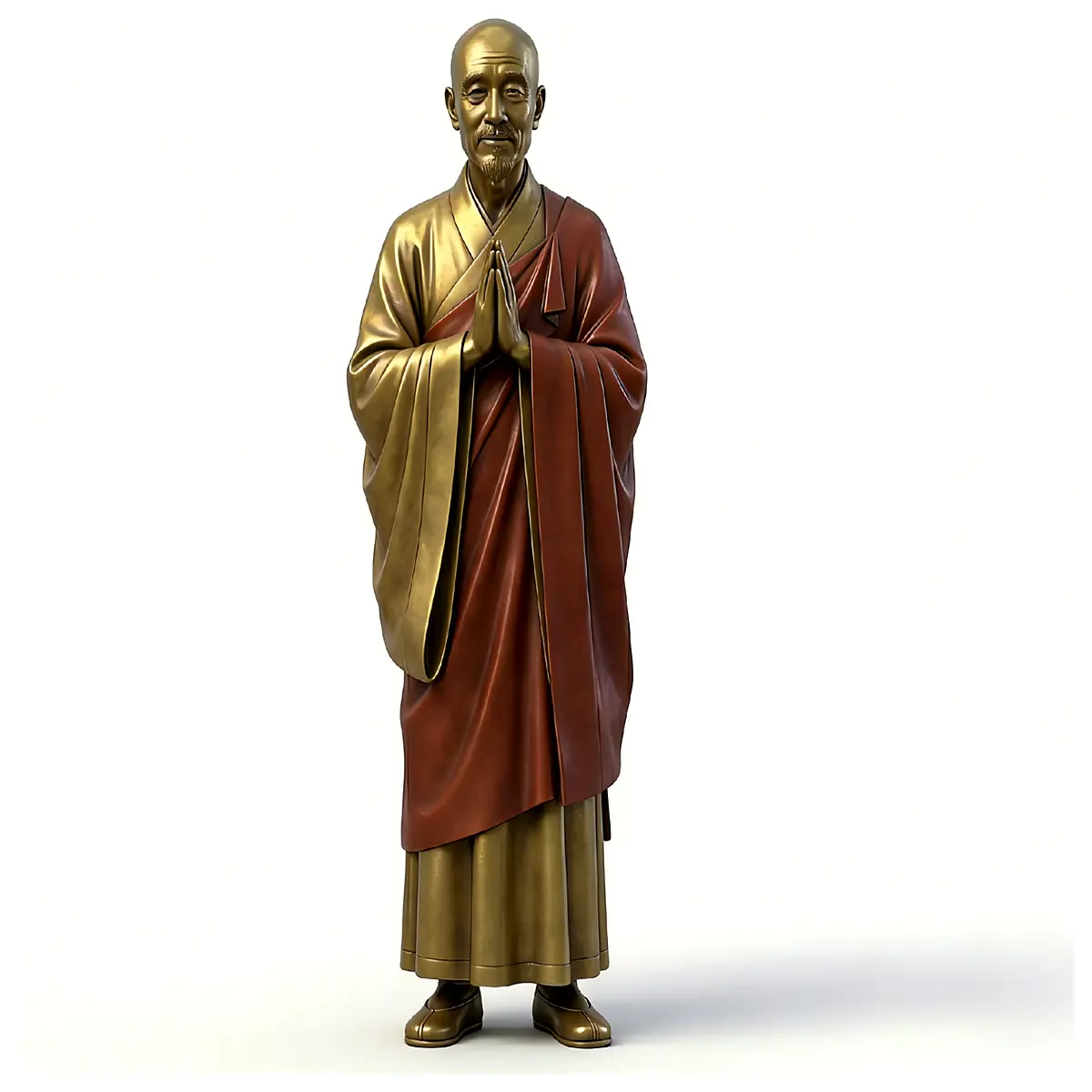 master hong yi buddhist statue resin sculpture zen meditation art home decor spiritual gift