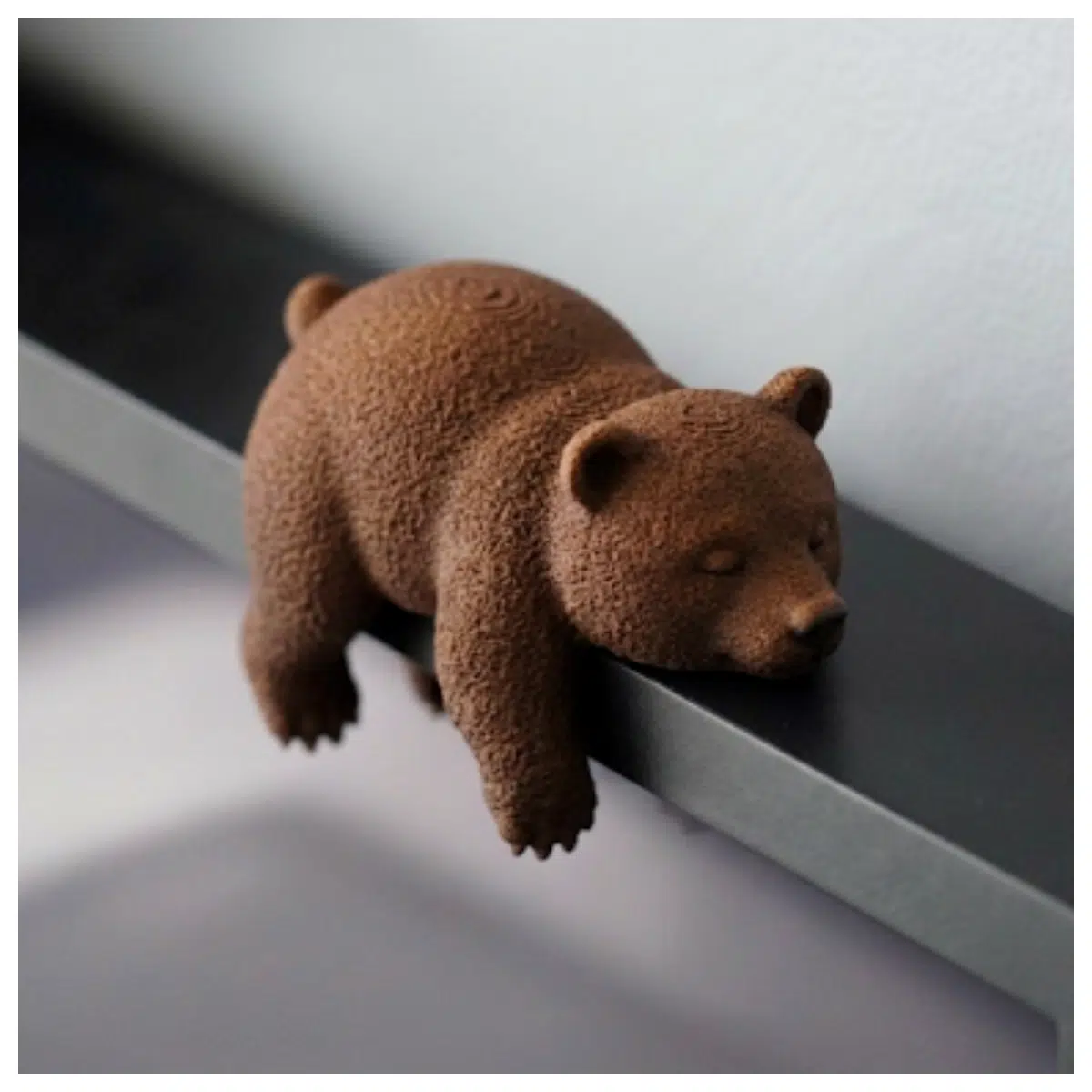 cute sloth monitor desk organizer with cup holder storage for office desktop accessories aesthetic workspace decor