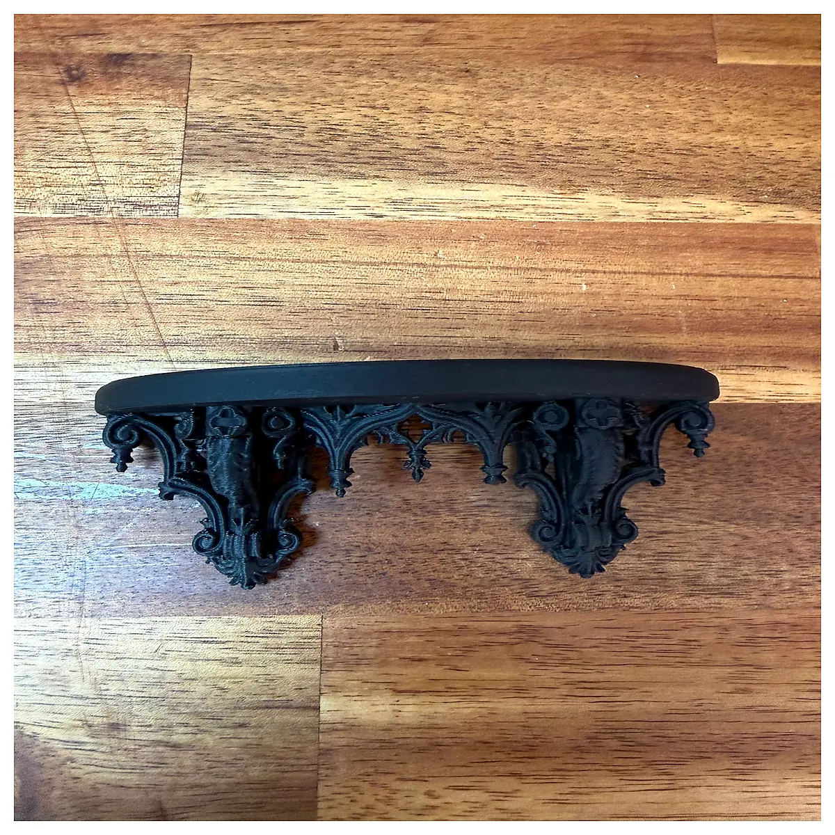 gothic wall shelf arched gothic decor dark academia aesthetic bookshelf for bedroom living room vintage cathedral style storage