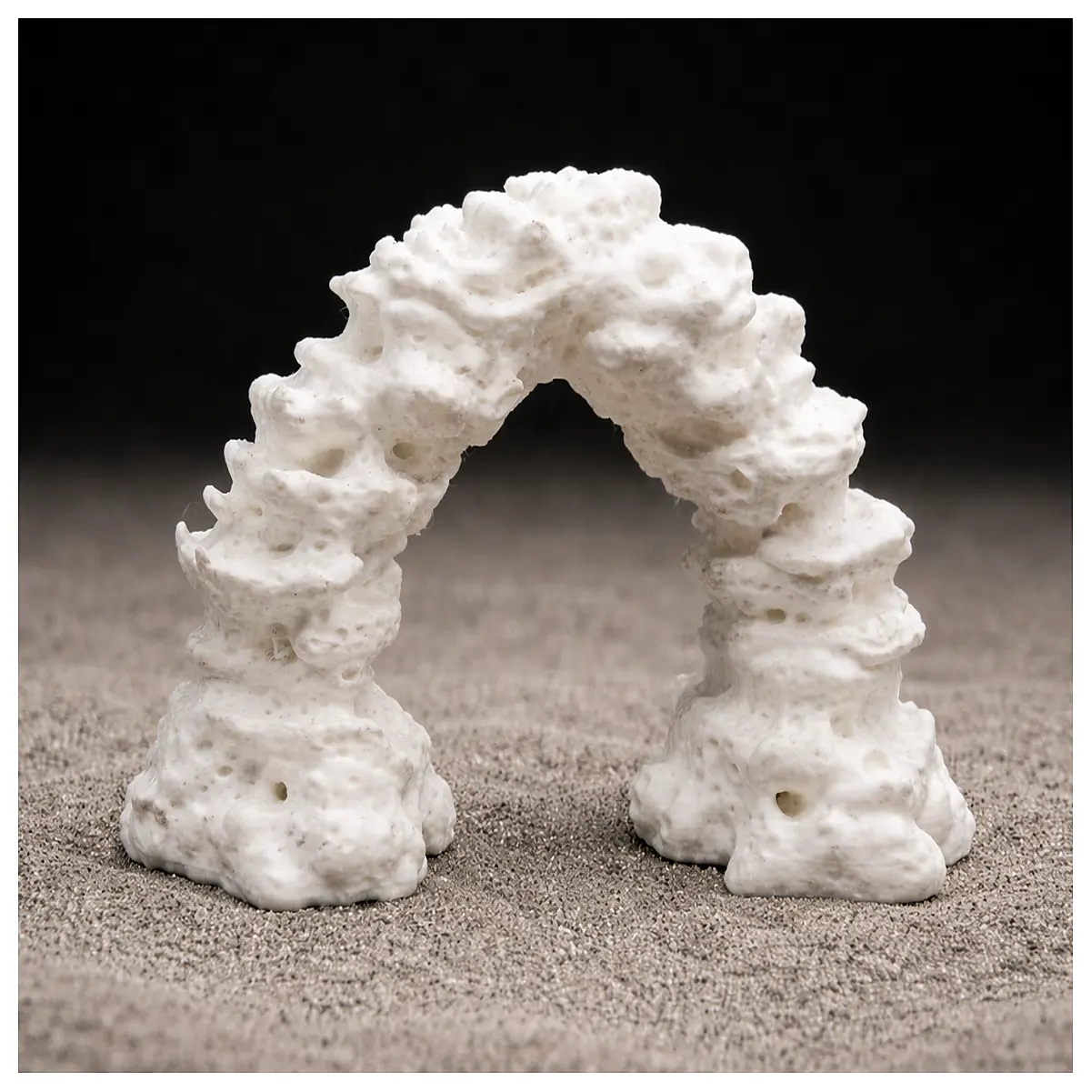 live rock arch for bioactive terrarium natural stone cave habitat decoration reptile enclosure landscaping humid tropical vivarium scenery