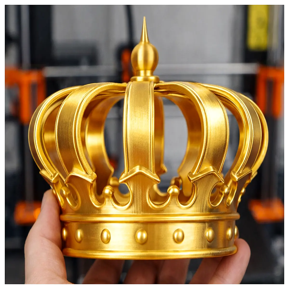jordanian royal crown gold plated historical artifact museum gift decor