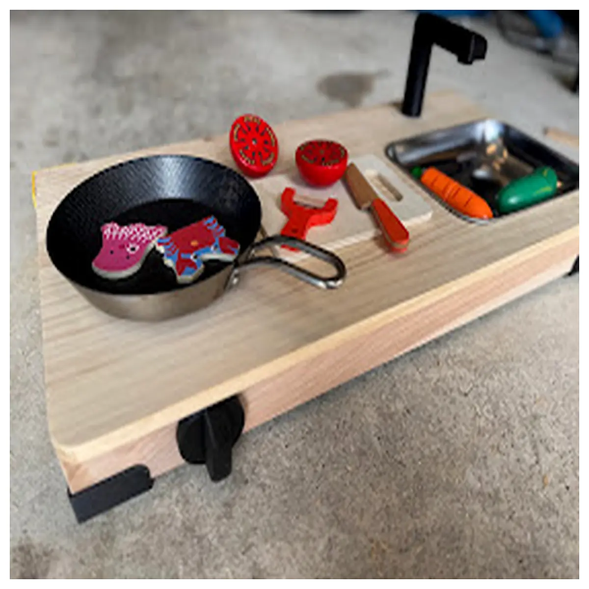 plastic play kitchen accessories set toddler pretend cooking utensils child role play food items safe non toy chef tools