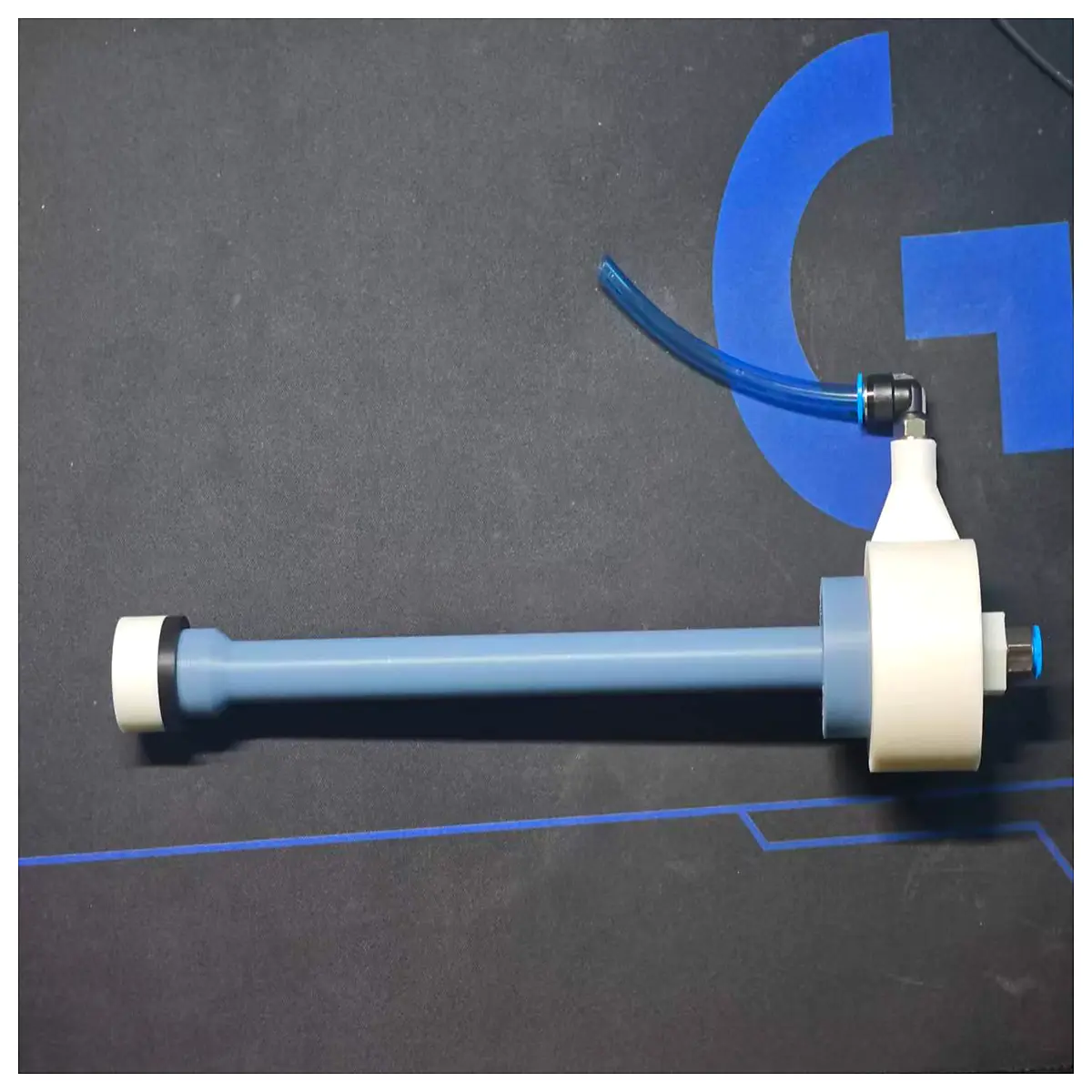 diy printed vortex tube cooling compressed air energy converter peltier alternative portable spot cooler for electronics and workshop