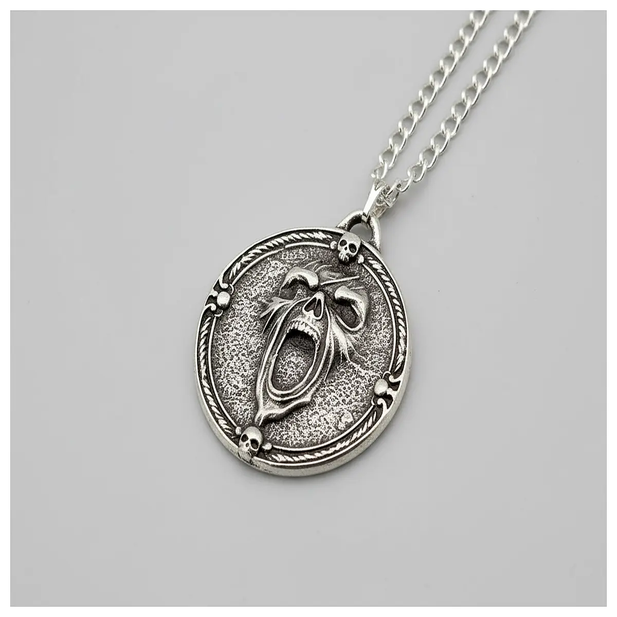 double sided face medal pendant custom portrait jewelry photo charm necklace for mom dad gift
