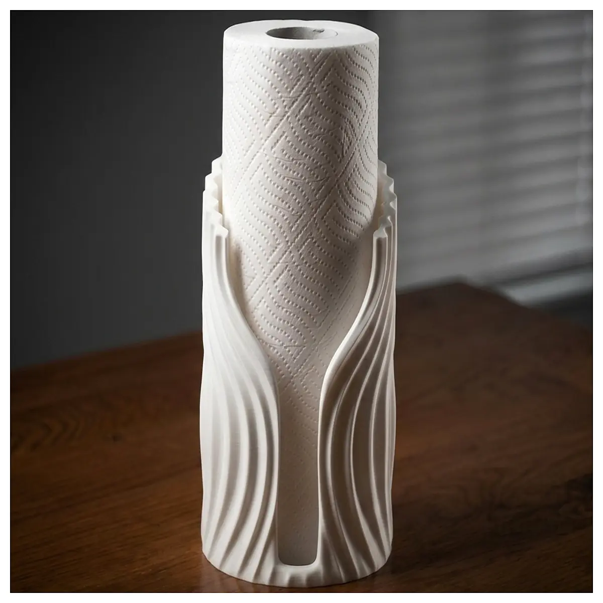 modern kitchen paper towel holder wall mount roll dispenser stainless steel countertop organizer