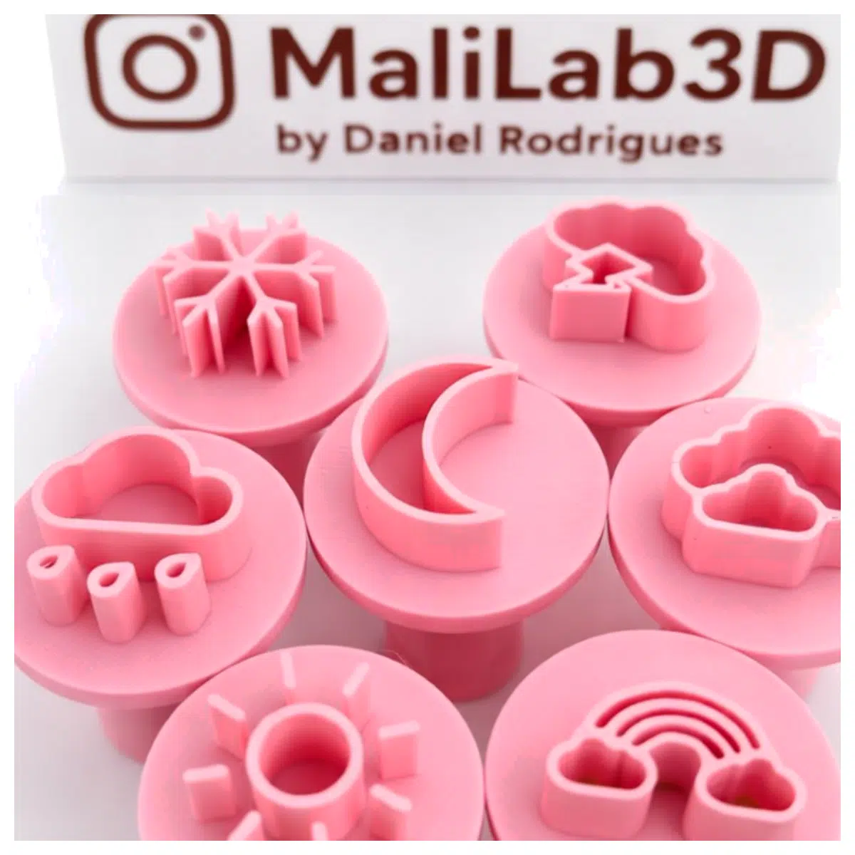 weather themed brigadeiro stamp molds silicone baking tools for cake decorating party favors diy chocolate treats