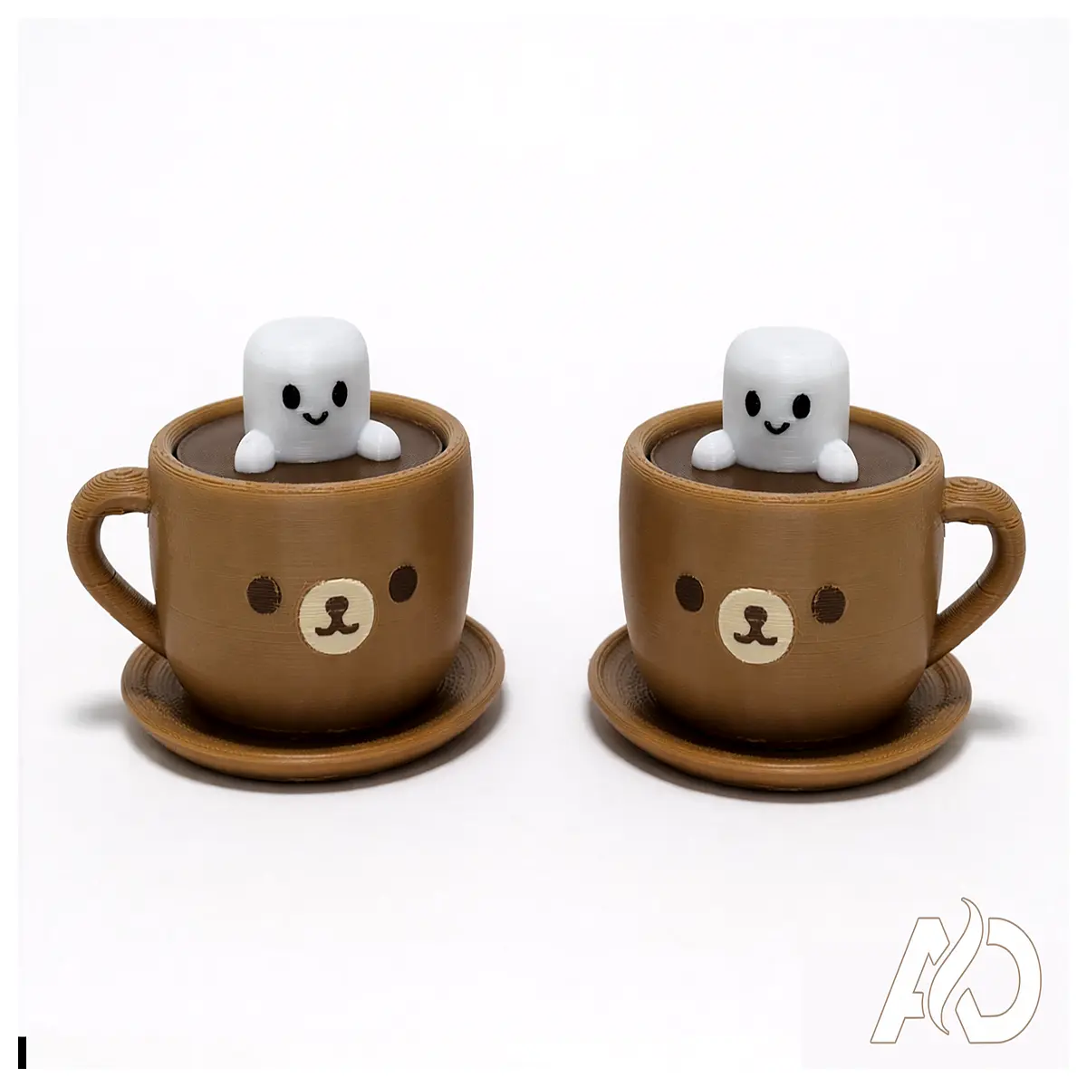 cute bear mug button replacement cap for lid cover