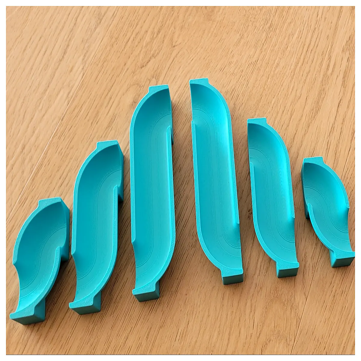 sharp s curve track piece for hubelino duplo marble run compatible with duplo racing tracks plastic curve connector