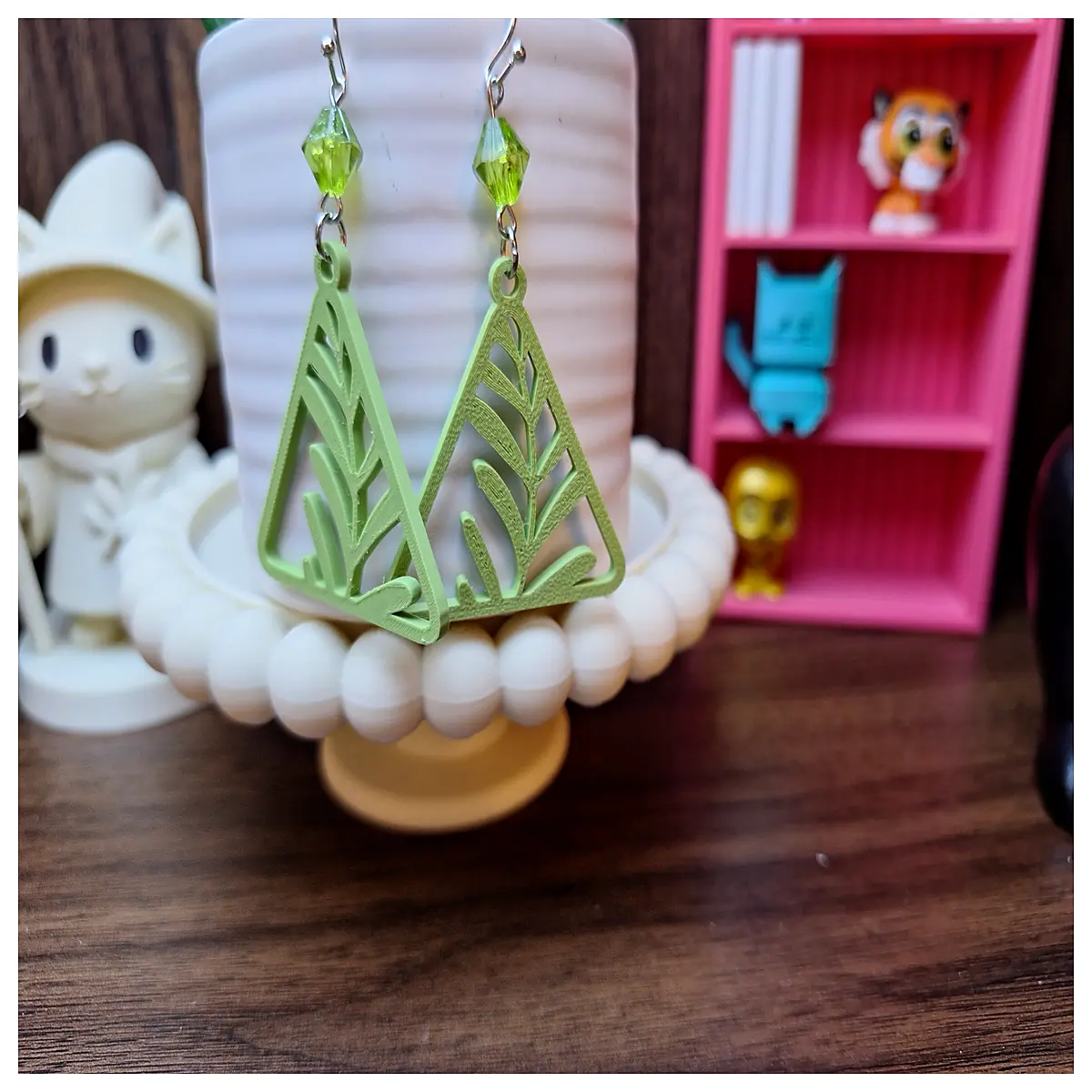 boho plant geometric drop earrings for women nature inspired leaf jewelry eclectic festival accessories
