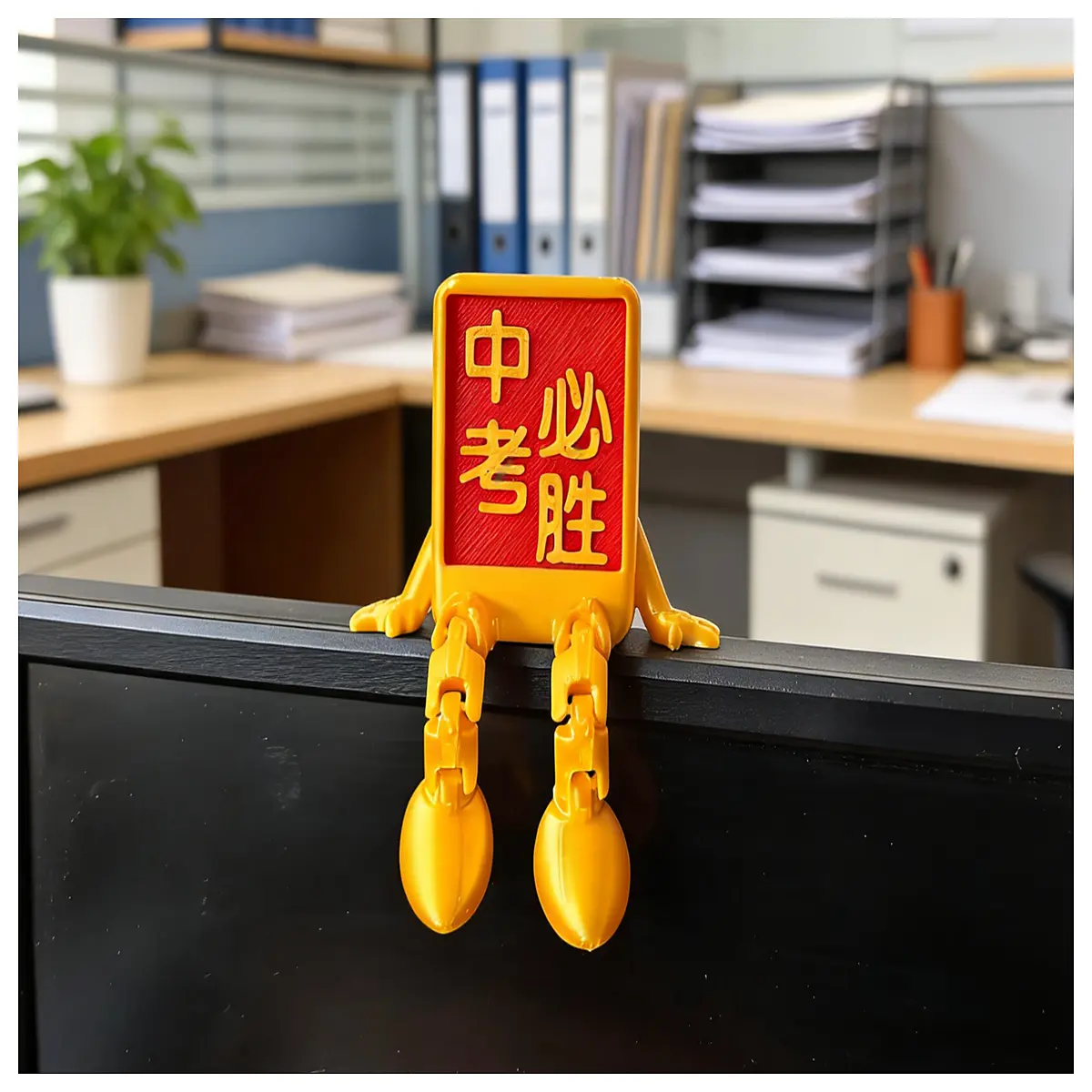 exam success desk statue movable joint figurine study motivation gift student desktop helper good luck charm for tests motivational office decor