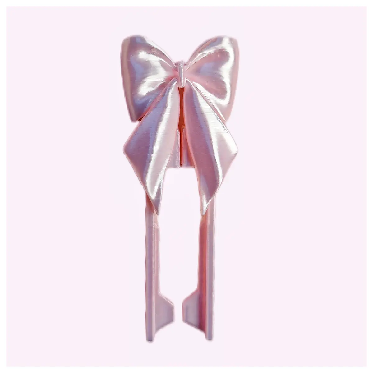 shimmering bow pen double needle gel ink stationery for students office writing gift