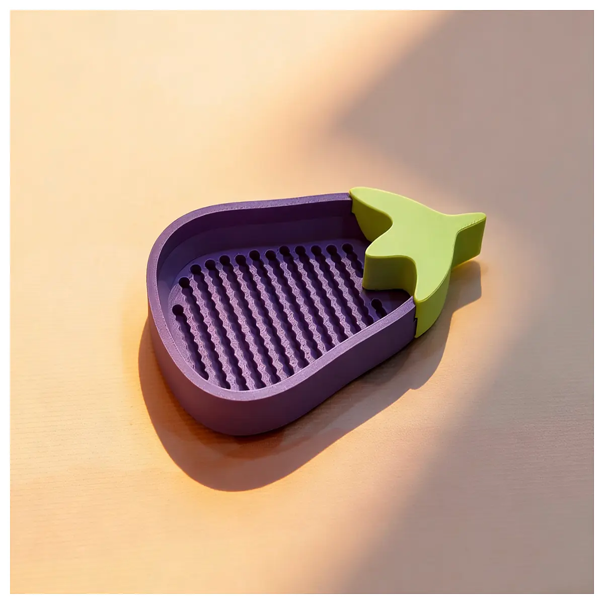 stackable bean tray with handles cartoon design for diy peg loom crafts