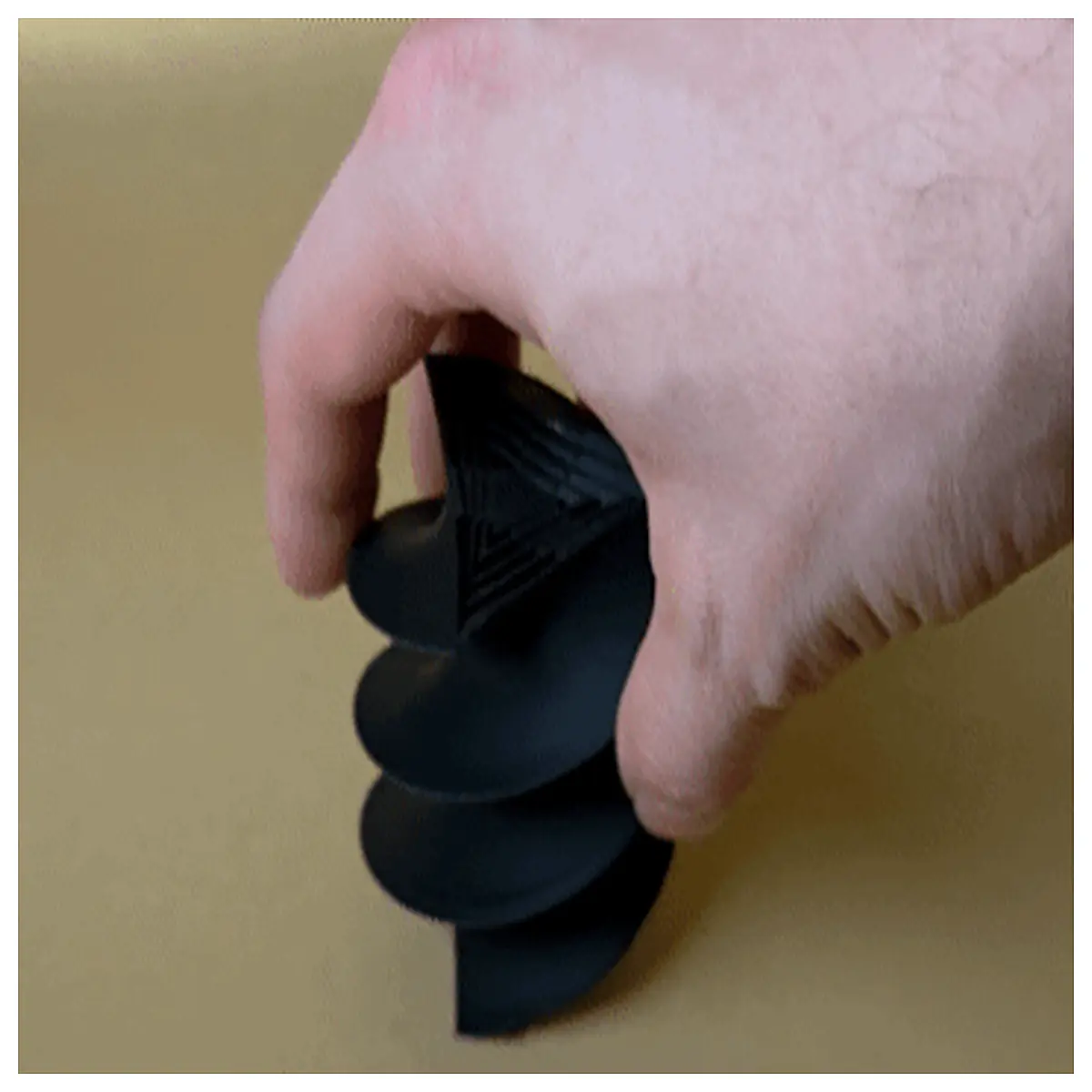 tri force spiral fidget toy stress relief anxiety reducer tactile sensory tool for adhd
