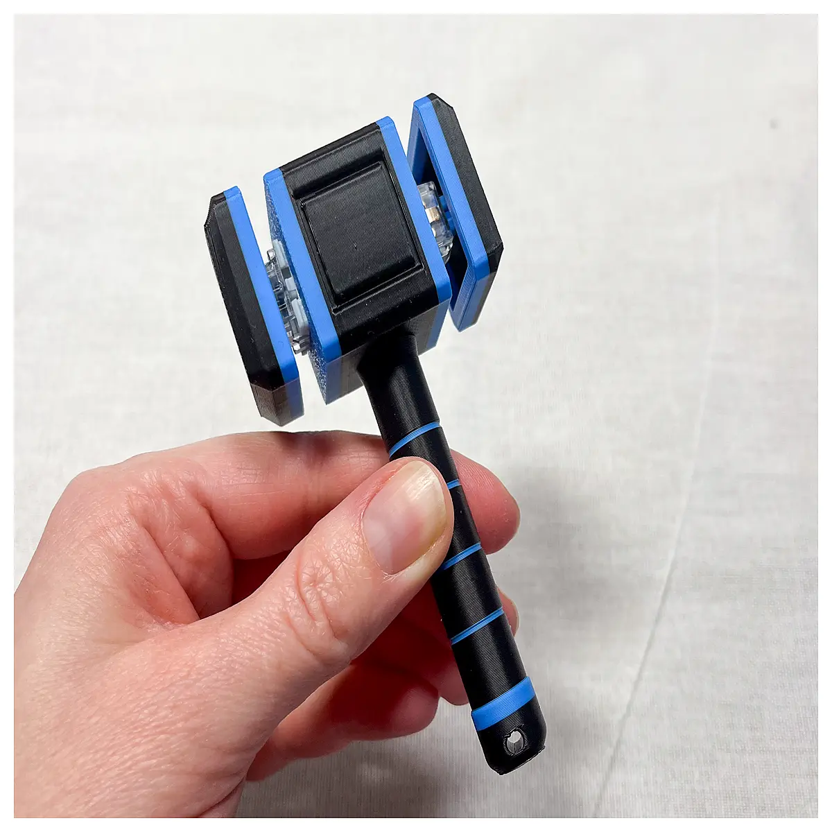 hidden compartment keychain with hammer clicker secret storage pocket for coins keys small items anti theft travel accessory novelty gadget gift