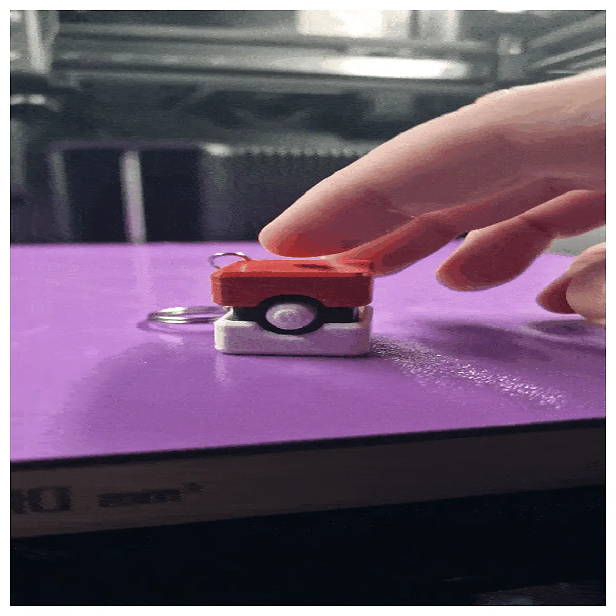 pokeblox keychain clicker og fidget toy anti stress relief popper for kids adults pocket gadget fun gift