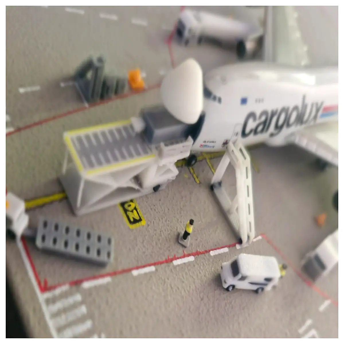 747 main deck boarding stairs portable aircraft ladder duty metal steps for commercial plane maintenance access